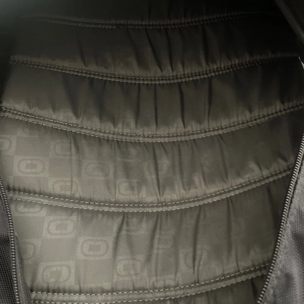 OGIO Carbon Backpack Black UPS Racing Logo Checkered Flag Corporate Bag Mens